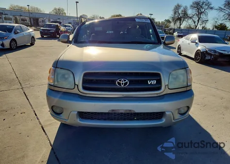 2003 Toyota Sequoia Sr5 from USA, damaged, VIN 5TDZT34A93S185654